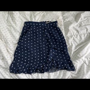 Anthropologie Ruffle Chiffon Skirt